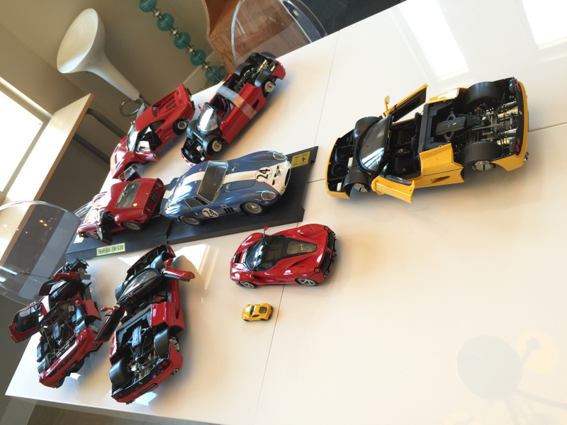 Illustration for article titled Ferrari in 1/12 scale